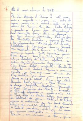Ata da Sessão Ordinária do Tribunal Regional Eleitoral de Minas Gerais, realizada em 16/03/1959