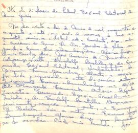 Ata da 2ª Sessão do Tribunal Regional Eleitoral de Minas Gerais, realizada em 22/05/1957
