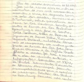 Ata da Sessão Ordinária do Tribunal Regional Eleitoral de Minas Gerais, realizada em 25/11/1965