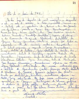Ata da Sessão Ordinária do Tribunal Regional Eleitoral de Minas Gerais, realizada em 13/12/1957