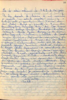 Ata da Sessão ordinária do Tribunal Regional Eleitoral de Minas Gerais, realizada em 17/02/1960