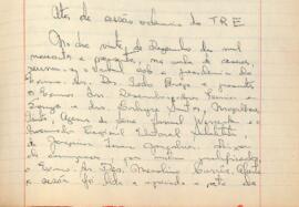 Ata da Sessão ordinária do Tribunal Regional Eleitoral de Minas Gerais, realizada em 20/12/1960