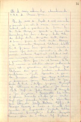 Ata da Sessão Extraordinária do Tribunal Regional Eleitoral de Minas Gerais, realizada em 09/08/1960