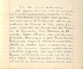 Ata da Sessão Ordinária do Tribunal Regional Eleitoral de Minas Gerais, realizada em 18/05/1963