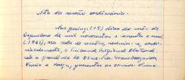 Ata da 1ª Sessão Ordinária do Tribunal Regional Eleitoral de Minas Gerais, realizada em 15/12/1961