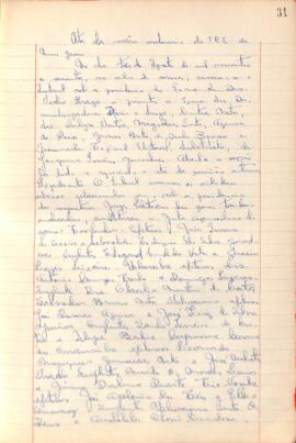 Ata da Sessão ordinária do Tribunal Regional Eleitoral de Minas Gerais, realizada em 03/08/1960