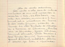 Ata da Sessão Ordinária do Tribunal Regional Eleitoral de Minas Gerais, realizada em 27/11/1963