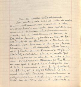 Ata da Sessão Extraordinária do Tribunal Regional Eleitoral de Minas Gerais, realizada em 27/05/1963