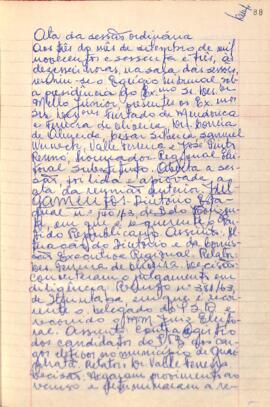 Ata da Sessão Ordinária do Tribunal Regional Eleitoral de Minas Gerais, realizada em 03/09/1963