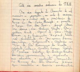 Ata da Sessão ordinária do Tribunal Regional Eleitoral de Minas Gerais, realizada em 18/11/1960
