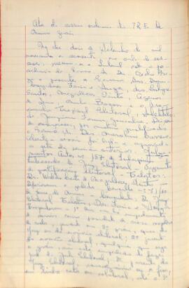 Ata da Sessão Ordinária do Tribunal Regional Eleitoral de Minas Gerais, realizada em 02/09/1960