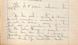 Ata da 1ª Sessão ordinária do Tribunal Regional Eleitoral de Minas Gerais, realizada em 24/03/1961