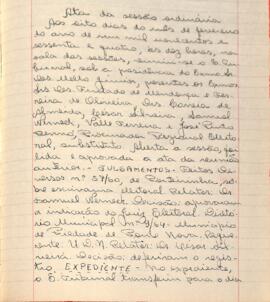 Ata da Sessão Ordinária do Tribunal Regional Eleitoral de Minas Gerais, realizada em 08/02/1964