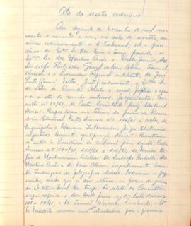 Ata da Sessão Ordinária do Tribunal Regional Eleitoral de Minas Gerais, realizada em 17/11/1961