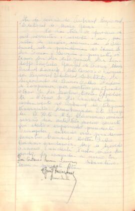 Ata da Sessão ordinária do Tribunal Regional Eleitoral de Minas Gerais, realizada em 03/02/1961
