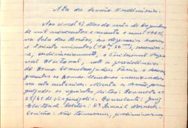 Ata da Sessão Ordinária do Tribunal Regional Eleitoral de Minas Gerais, realizada em 05/12/1961
