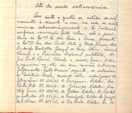 Ata da Sessão Extraordinária do Tribunal Regional Eleitoral de Minas Gerais, realizada em 24/10/1961