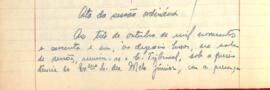 Ata da Sessão ordinária do Tribunal Regional Eleitoral de Minas Gerais, realizada em 03/10/1961