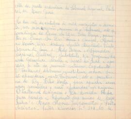 Ata da Sessão Ordinária do Tribunal Regional Eleitoral de Minas Gerais, realizada em 07/10/1960