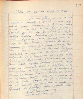 Ata da 2ª Sessão ordinária do Tribunal Regional Eleitoral de Minas Gerais, realizada em 03/05/1961