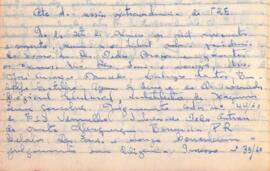 Ata da Sessão extraordinária do Tribunal Regional Eleitoral de Minas Gerais, realizada em 07/03/1960