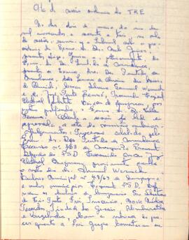 Ata da Sessão Ordinária do Tribunal Regional Eleitoral de Minas Gerais, realizada em 02/05/1963