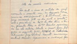 Ata da Sessão Ordinária do Tribunal Regional Eleitoral de Minas Gerais, realizada em 25/10/1961