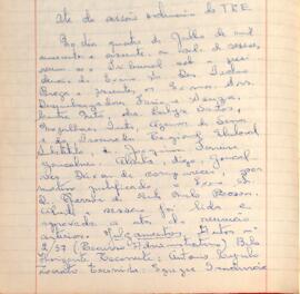 Ata da Sessão ordinária do Tribunal Regional Eleitoral de Minas Gerais, realizada em 04/07/1960