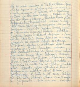 Ata da Sessão Ordinária do Tribunal Regional Eleitoral de Minas Gerais, realizada em 16/09/1960