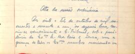 Ata da Sessão Ordinária do Tribunal Regional Eleitoral de Minas Gerais, realizada em 23/10/1961