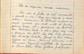 Ata da 2ª Sessão ordinária do Tribunal Regional Eleitoral de Minas Gerais, realizada em 06/07/1961