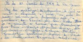 Ata da 2ª Sessão ordinária do Tribunal Regional Eleitoral de Minas Gerais, realizada em 14/12/1959
