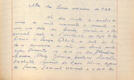 Ata da Sessão ordinária do Tribunal Regional Eleitoral de Minas Gerais, realizada em 24/05/1961