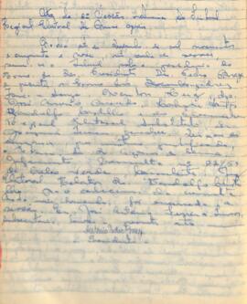 Ata da 2ª Sessão ordinária do Tribunal Regional Eleitoral de Minas Gerais, realizada em 07/12/1959