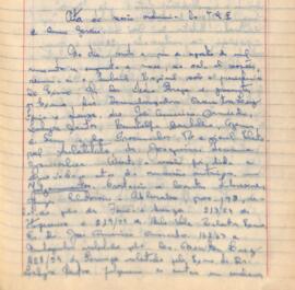 Ata da Sessão Ordinária do Tribunal Regional Eleitoral de Minas Gerais, realizada em 26/08/1959