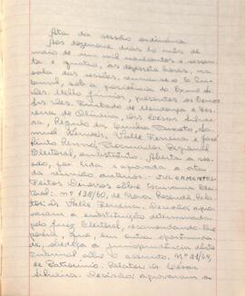 Ata da Sessão Ordinária do Tribunal Regional Eleitoral de Minas Gerais, realizada em 19/05/1964