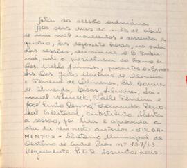 Ata da Sessão Ordinária do Tribunal Regional Eleitoral de Minas Gerais, realizada em 06/04/1964