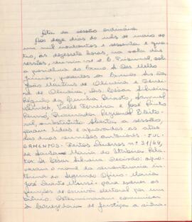 Ata da Sessão Ordinária do Tribunal Regional Eleitoral de Minas Gerais, realizada em 12/05/1964