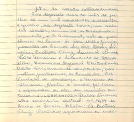Ata da Sessão Extraordinária do Tribunal Regional Eleitoral de Minas Gerais, realizada em 17/07/1964