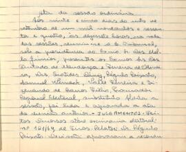 Ata da Sessão Ordinária do Tribunal Regional Eleitoral de Minas Gerais, realizada em 25/09/1964