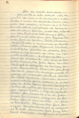 Ata da Sessão Ordinária do Tribunal Regional Eleitoral de Minas Gerais, realizada em 28/06/1965