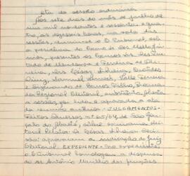 Ata da Sessão Ordinária do Tribunal Regional Eleitoral de Minas Gerais, realizada em 07/07/1964