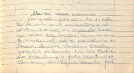 Ata da Sessão Ordinária do Tribunal Regional Eleitoral de Minas Gerais, realizada em 04/08/1965