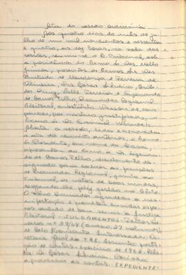 Ata da Sessão Ordinária do Tribunal Regional Eleitoral de Minas Gerais, realizada em 04/07/1964