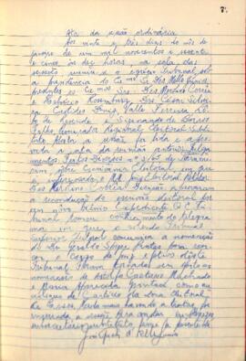 Ata da Sessão Ordinária do Tribunal Regional Eleitoral de Minas Gerais, realizada em 23/01/1965