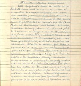 Ata da Sessão Ordinária do Tribunal Regional Eleitoral de Minas Gerais, realizada em 16/07/1964