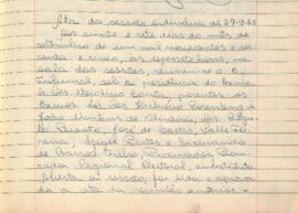 Ata da Sessão Ordinária do Tribunal Regional Eleitoral de Minas Gerais, realizada em 27/09/1965