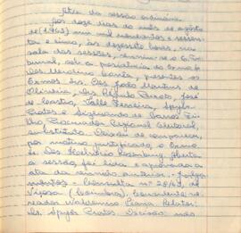 Ata da Sessão Ordinária do Tribunal Regional Eleitoral de Minas Gerais, realizada em 12/08/1965