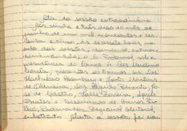 Ata da Sessão Extraordinária do Tribunal Regional Eleitoral de Minas Gerais, realizada em 23/06/1965