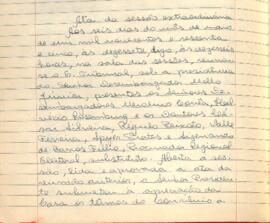 Ata da Sessão Extraordinária do Tribunal Regional Eleitoral de Minas Gerais, realizada em 06/05/1965